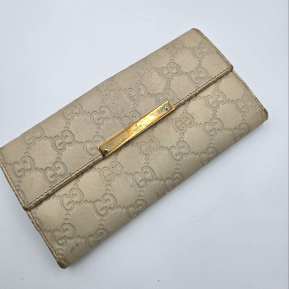 Gucci Beige Wallet - Picture 1 of 12